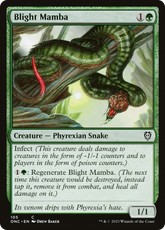 Mamba Assoladora / Blight Mamba - Magic: The Gathering - MoxLand